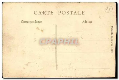 Orsay (S.-et-O.) — Interior da Igreja — Ed. E. Lefèvre, restaurador — Verso