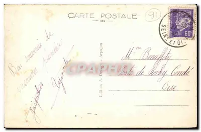 Arpajon (S.-et-O.) — La Rémarde — Rewers