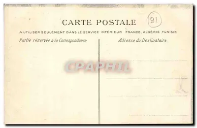 Wnętrze Kościoła w Arpajon — C.L. — n°1 — Rewers