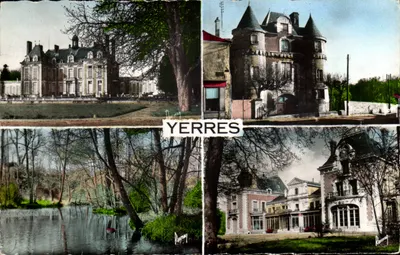 Yerres — Castelos da Grange e de Beauregard — Éditions d'Art Raymond