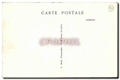Vallée de Chevreuse — O Yvette em Jaumeron — Gif-sur-Yvette (S.-et-O.) — Verso