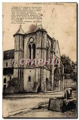 Longpont (S.-et-O.) - A Basílica — Bergouillons, editor, n°512