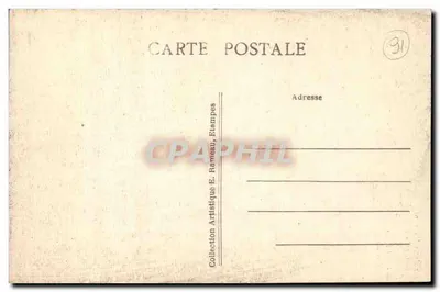 Os Anjos Musicais — Porta Principal — Igreja de Saint-Sulpice de Favières (S.-et-O.) — Verso