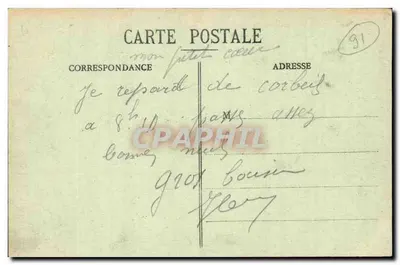 Corbeil - Les Grands Moulin - A Fábrica de Geração a Vapor - A. R. — Verso