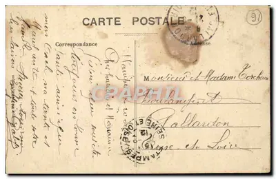 ÉTAMPES (S.-et-O.) - A Torre de Guinette — Vista T. — Verso