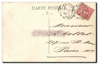 Corbeil — Porto dos Grandes Moulins — C. L. C. — Verso