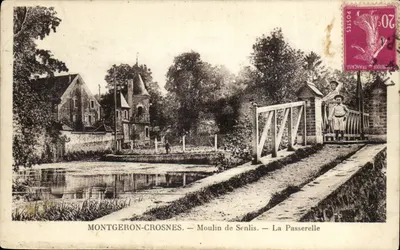 Montgeron-Crosnes — Moinho de Senlis — A Ponte