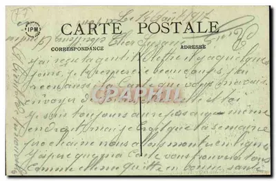 Saacy-sur-Marne (S.-et-M.) — un angolo della Marne — Edizione Régerat — Verso