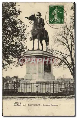 Montereau - Estátua de Napoleão I — editor S38