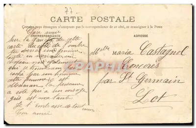 Saint-Jean-les-Deux-Jumeaux — Droga do Niemiec nr 2 — Pinson-Boyer, wydawca — Rewers