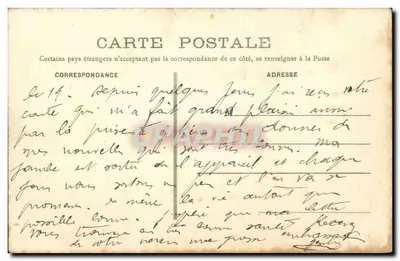 Environs de Tournan (S.-et-M.) — Château du Monceau - Le Parc — Malinche, imp. lib. Tournan (S.-et-M.) — Verso