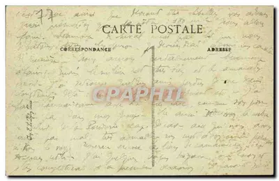 MELUN — Grande-Rue Saint-Étienne — Siron, editore, Fontainebleau — Verso