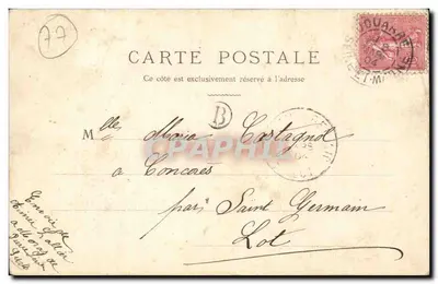 Méaux — Katedra protestancka — wydawnictwo Rep et Filliette, Château-Thierry — Rewers