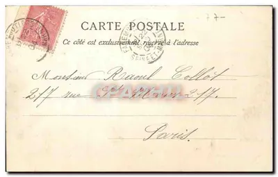 Crécy-en-Brie — La Tour des Mipumes — Colección R. F. n°398 — Reverso