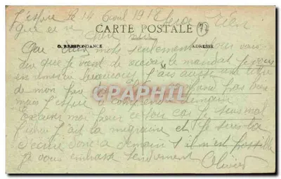 Provins - Grange aux Dîmes — editore A. Vermand — Verso