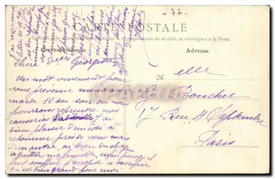 MELUN — La Courtille — Uitgave Viratet, Artikelen van Fiche — Achterkant