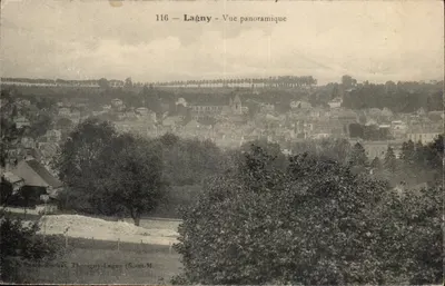 Lagny - Vista panorâmica — editor Spänsch-Rochat, n° 116
