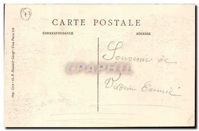 Ferrières-en-Brie (S.-et-M.) — Jardim do Domínio — Detalhes de um espalier — Verso