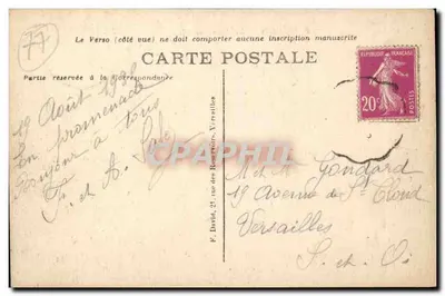 Melun — Most Mée — Wydawca nieznany, nr 16 — Rewers