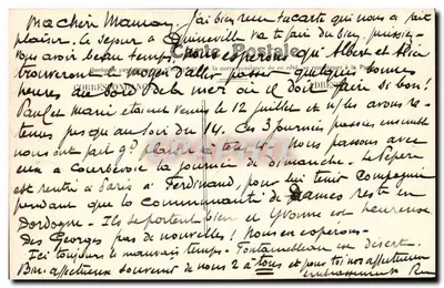 MELUN — Uitzicht op de Senne (2e). — Collectie van de Melunaise Galerijen, n°36 — Achterkant