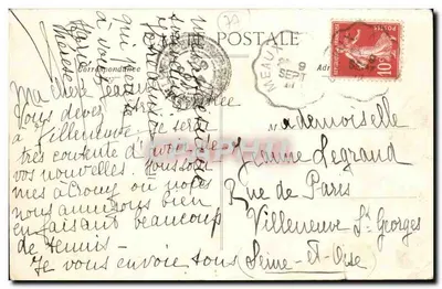 Crouy-sur-Ourcq — La Chapelle — Wydawca R. Fillard — Rewers
