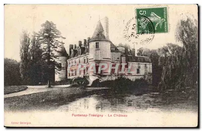 Fontanay-Trésigny - O Castelo — Editor Deibergun, número de série não visível