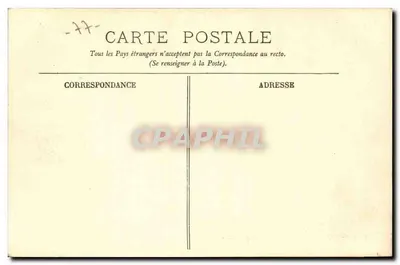 Fontainebleau — L'Obélisque — LL — Verso
