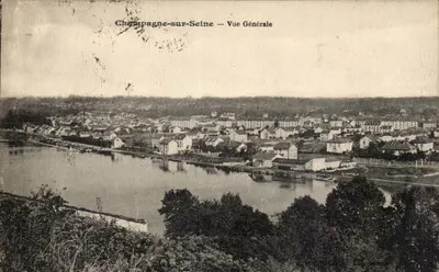 Champagne-sur-Seine — Vista Geral — Editor Cail-Isaure