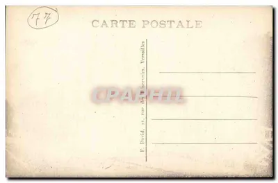 Barbizon — Hotel des Charmettes — Wydawca F. David, Versailles — Rewers