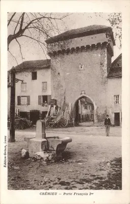 Crémieu — Porta Francisco I — Edição Grivoz, jovem