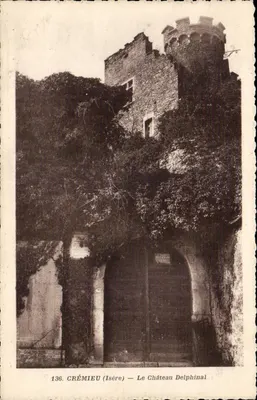 Crémieu (Isère) — O Castelo Delphinal — Edições J. Céllard, Lyon