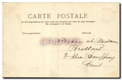 La Bourboule - Hotel Pocztowy i Telegraficzny — Puy-de-Dôme, wydawca La Bourboule, nr 661 — Rewers