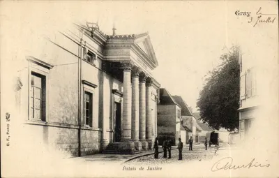 Gray — Palácio de Justiça — B.F., Paris