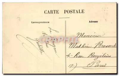 Berneuil-s/Aisne — Castelo de Ste-Claire (4ª vista) — Roueault, editora - Foto G. Bhetos — Verso
