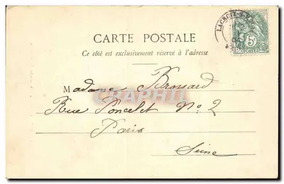 Pierre-la-Treiche - Le Grotte di Santa Reine — Imp. Lamontague, Toul — Verso