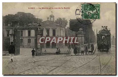 Vitry — A Prefeitura e a rua da Barre — editor Anjou