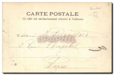 Atrator de Pássaros nas Tuileries — Paris Vécu — L. J. & Cie, editor, Angoulême-Paris — Verso
