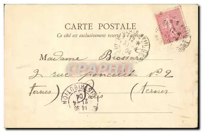 PARIS — Buttes-Chaumont — Ponte Suspensa — B.F. Paris n°123 — Verso