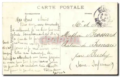 Rue Pouchet (XVIIe arrt) — París — editor FOF, n° 2087 — Reverso