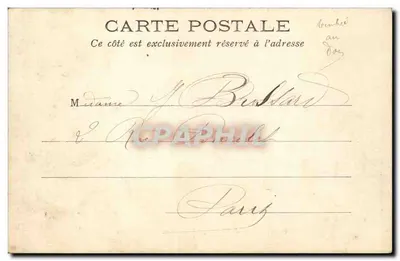 Paris Vécu — Champs-Élysées — İlk adımlar — L. J. & Cie, yayımcı, Angoulême-Paris — Arka yüz