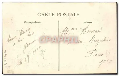 Bièvres — Pejzaż — Wydawca: Paris-Postes — Rewers