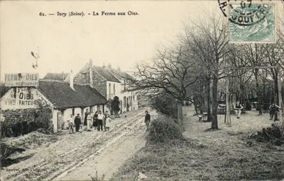 Ivry (Seine) — A Fazenda das Gansos — Gautrot, editor, n°62
