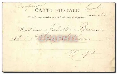 Paris — Place de la Concorde — C. L. C. — Rückseite