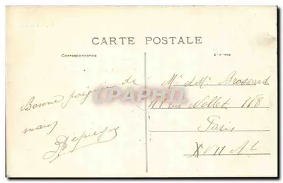 Argentat, o Faubourg — Corrèze — Fototipia Bessot e Guionie, Brive — Verso