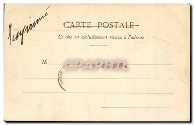 NANTES - O Museu (1900) — A. Thurel, editor, Nantes — Verso