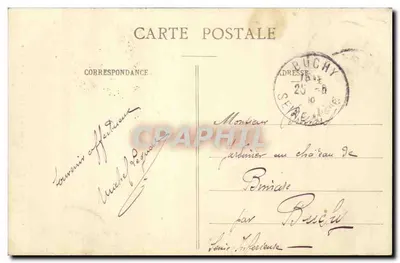 A Grande Relógio - Detalhe da Vórtice - Rouen — Verso