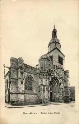 Montdidier - Igreja de São Pedro — B.E. Paris, número de série ilegível