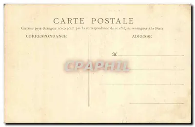 Montdidier - Igreja de São Pedro — B.E. Paris, número de série ilegível — Verso