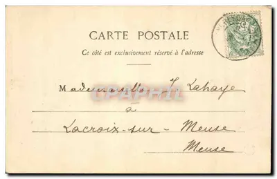 Langres, o — Abside da Catedral e Fachada das Sacristias Reconstituídas no Meio do Século XIX — Livraria-Pageotéte Paul Moignin, editor — Verso