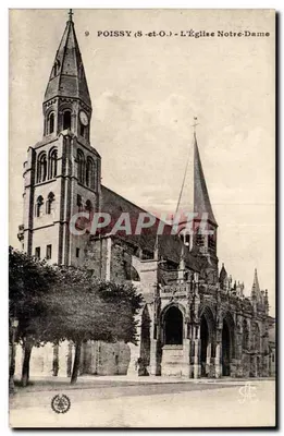 Poissy (S.-et-O.) - A Igreja de Nossa Senhora